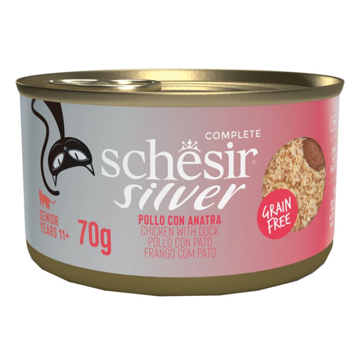 Schesir Gatto Silver Pollo 70 gr Schesir Gatto Silver Pollo 70 gr